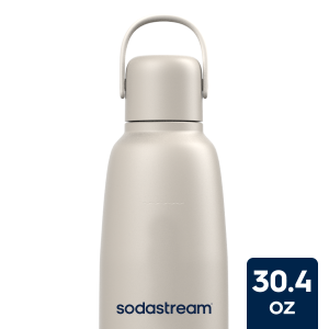 Sodastream Fizz & Go? Insulated Stainless Steel Bottle Sand 30.4 oz
