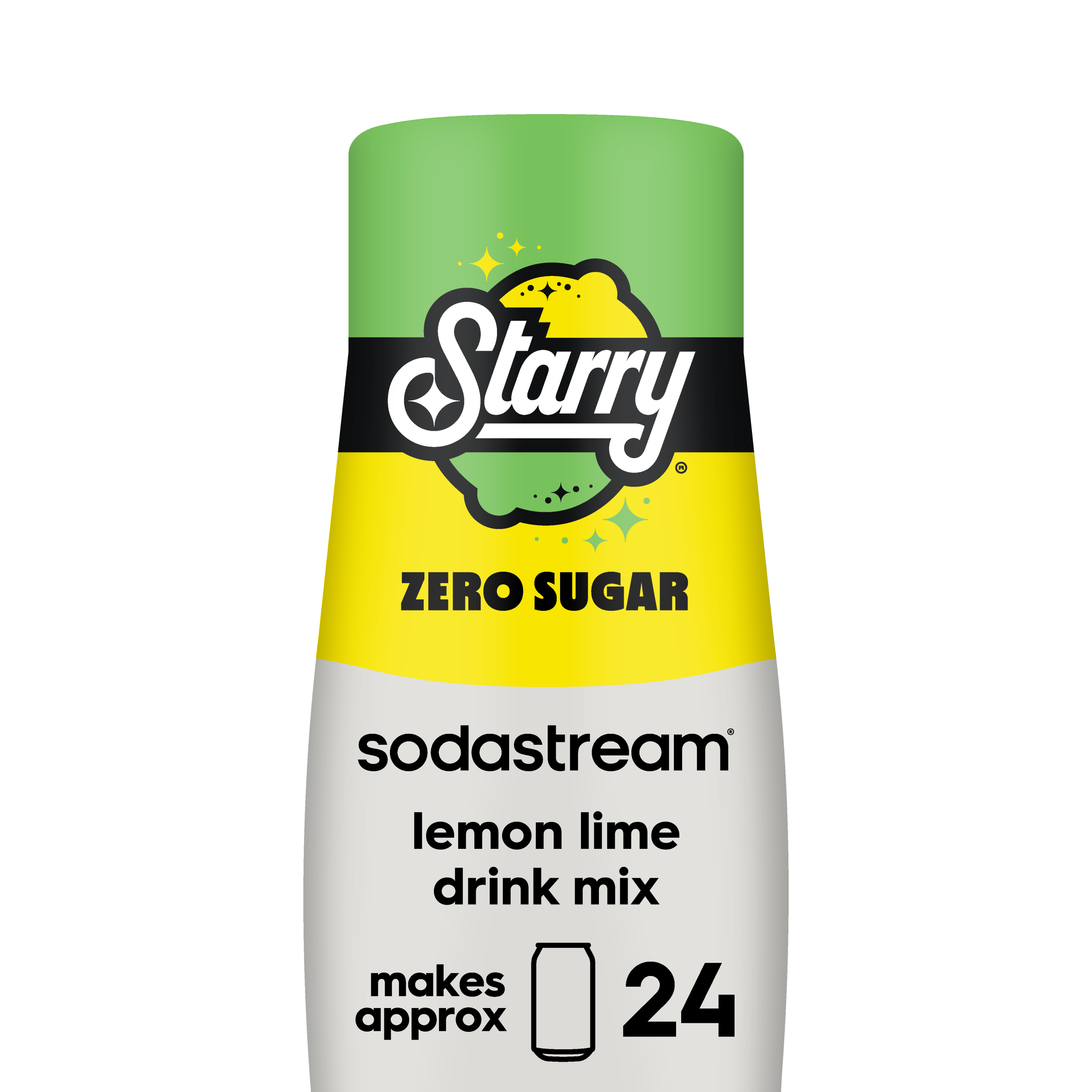 Sodastream STARRY & Lemon Lime Zero Sugar Drink Mix 440ml