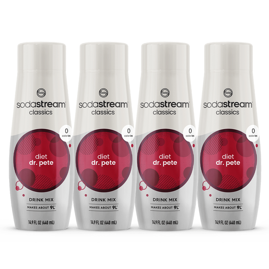 Sodastream Classics Diet Dr. Pete Drink Mix 4 Pack 440ml