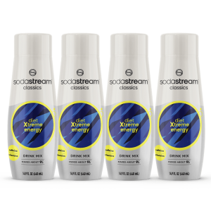 Sodastream Classics Diet Xtreme Energy Drink Mix 4 Pack 440ml